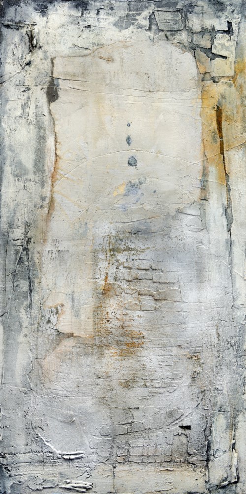 Form, in Grau, 2018, 120 cm x 60 cm, in Privatbesitz