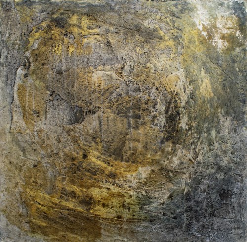 Form, im Wirbel, 2018, 120 cm x 120 cm